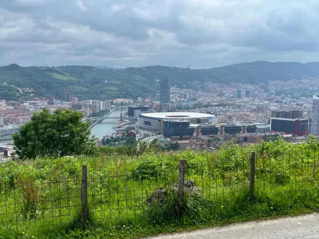 Overlooking the San Mames