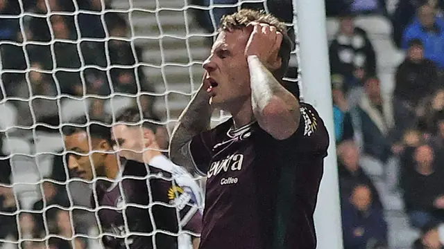 Josh Tymon looks frustrated after a Swansea chance goes begging  