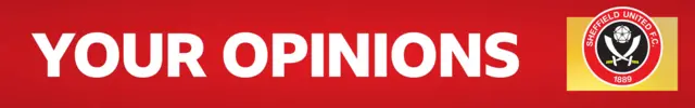 Sheffield United Your Opinions banner