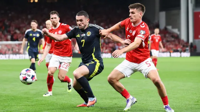 Denmark v Scotland
