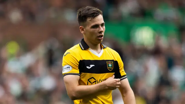 Macaulay Tait in action for Livingston