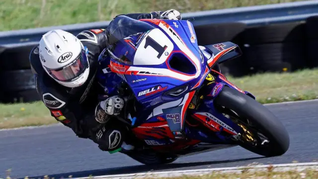 Ulster Superbike champion Carl Phillips