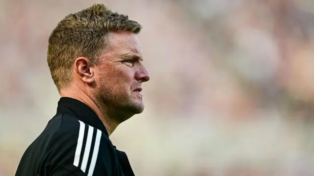 Eddie Howe managing Newcastle