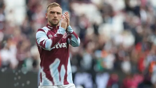 West Ham United's Jarrod Bowen
