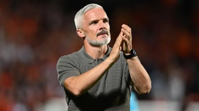 Dundee United manager Jim Goodwin