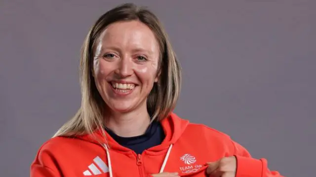 Anna Morris in Team GB kit