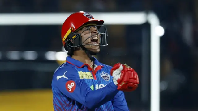 Madhav Tiwari celebrates win
