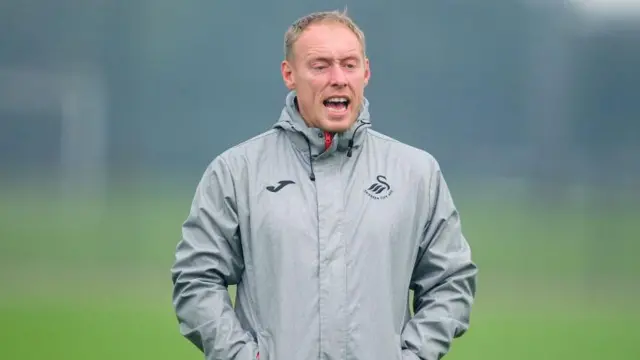 Steve Cooper during his time at Swansea