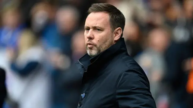 Michael Beale during his spell as Rangers manager