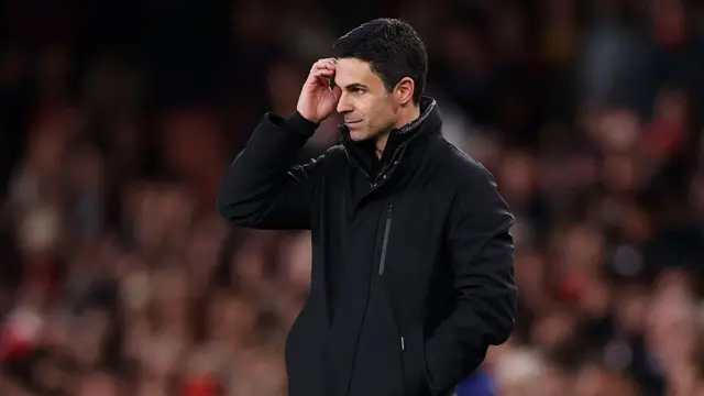 Mikel Arteta managing Arsenal