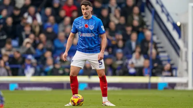 Portsmouth defender Regan Poole