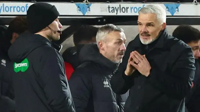 Dundee United manager Jim Goodwin