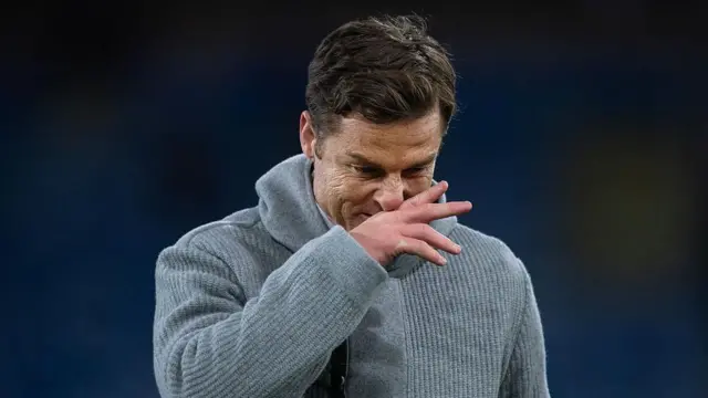 Scott Parker looks down 