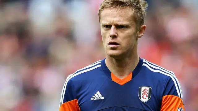 Damien Duff in action for Fulham