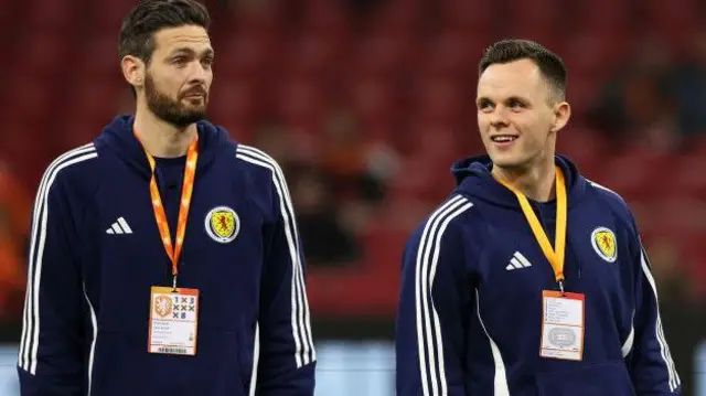 Hearts pair Craig Gordon and Lawrence Shankland are both in the Scotland squad for upcoming games against Croatia and Poland