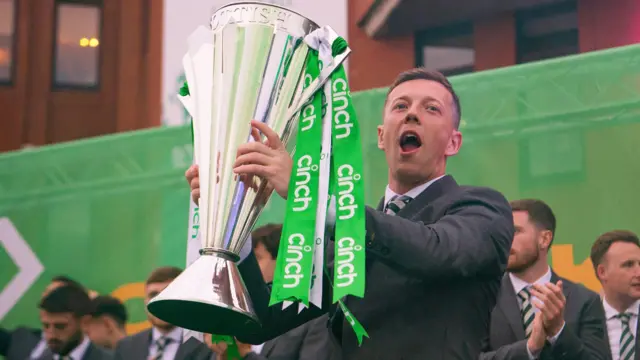 Celtic captain Callum McGregor