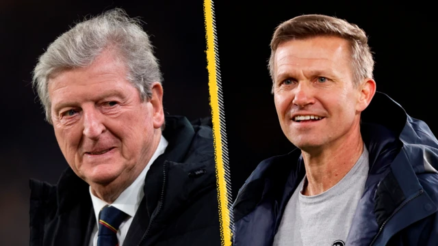 Roy Hodgson and Jesse Marsch