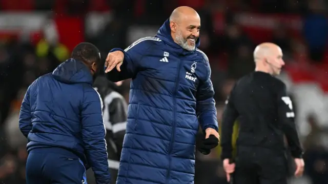 Nuno Espirito Santo managing Nottingham Forest
