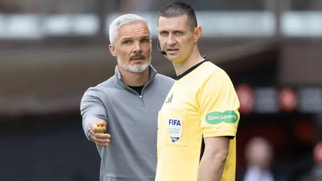 Jim Goodwin's side had to settle for a derby draw on the opening day