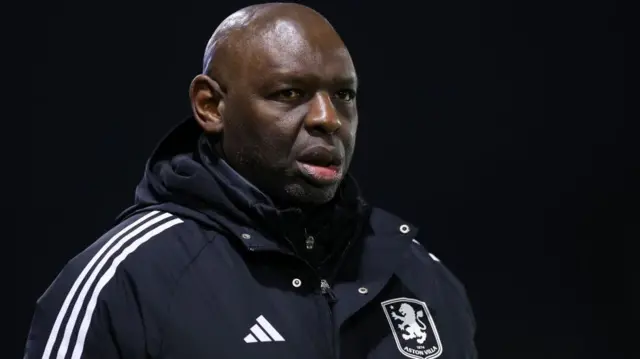 Aston Villa manager Shaun Goater