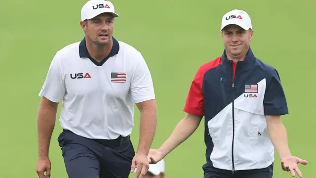 Bryson DeChambeau and Justin Thomas