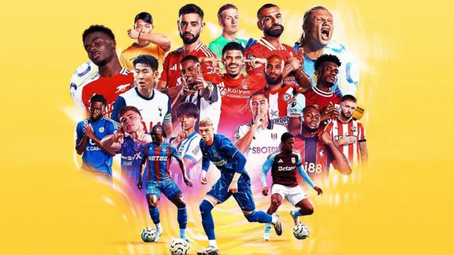 Premier League club graphic 