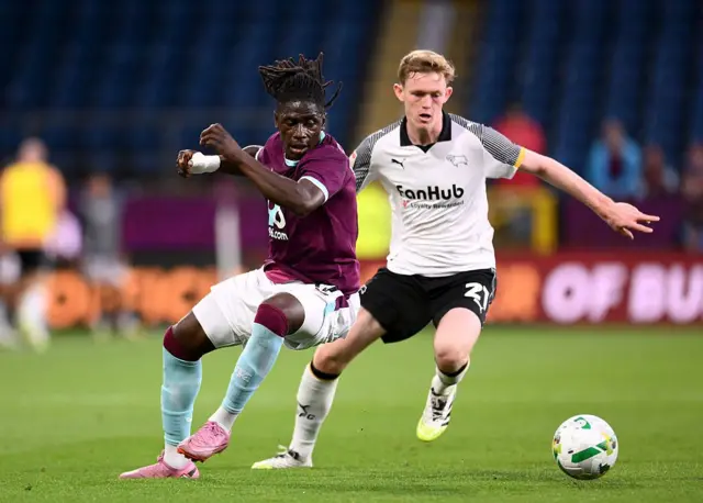Burnley's Loum Tchaouna in action. 