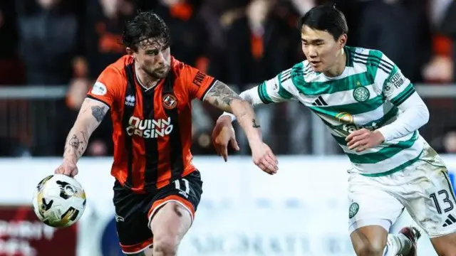 Celtic v Dundee Utd graphic