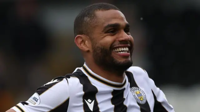 St Mirren forward Mikael Mandron