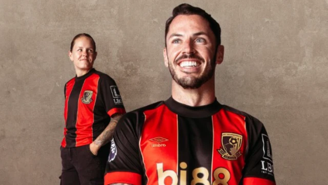 AFC Bournemouth's special commemorative kit for the 2024-25 opening home game