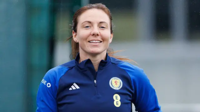 Scotland captain Rachel Corsie 