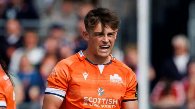 Ross Thompson in action for Edinburgh