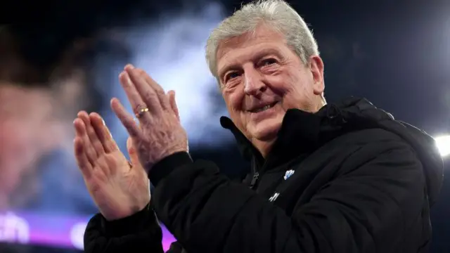 Roy Hodgson applauds