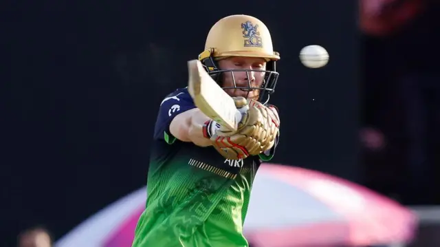 Phil Salt batting for Royal Challengers Bengaluru