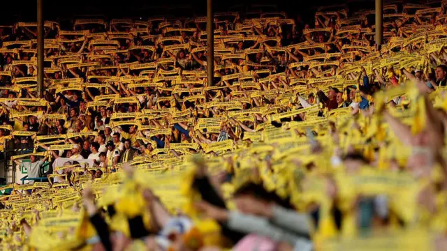 Leeds United supporters 