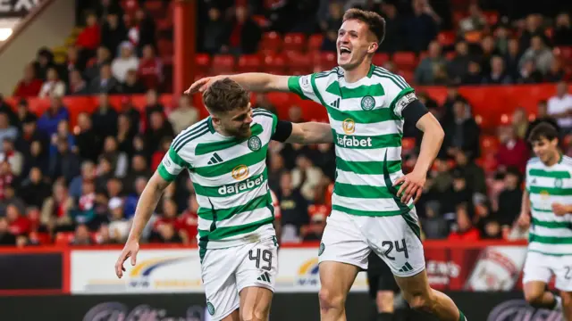 Johnny Kenny celebrates