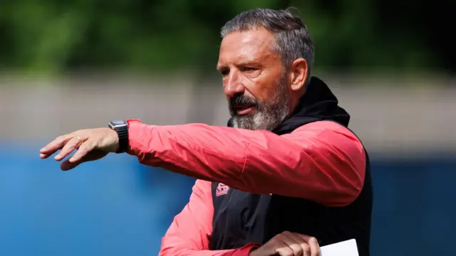 Rangers manager Derek McInnes