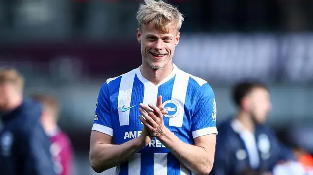 Jan Paul Van Hecke playing for brighton