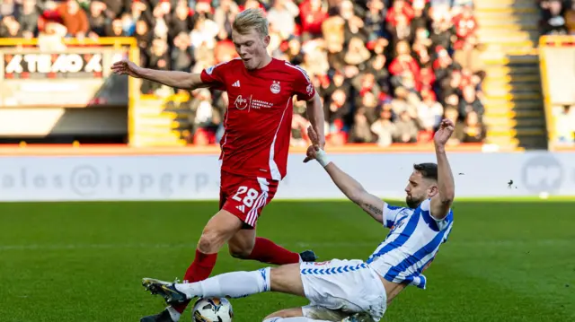 Aberdeen v Kilmarnock Graphic