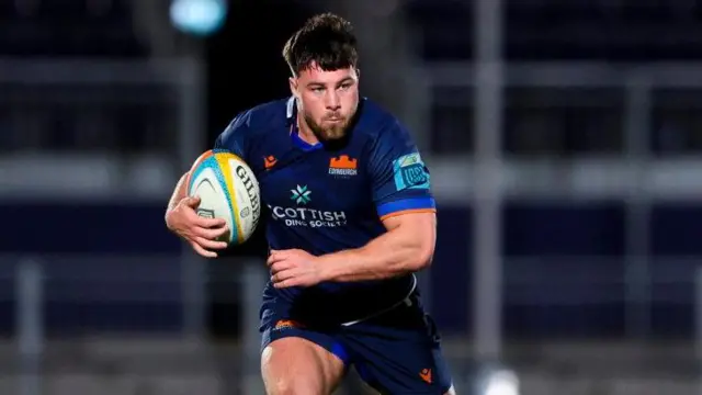 Edinburgh hooker Harri Morris