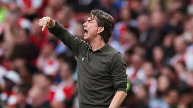 Thomas Frank managing Brentford