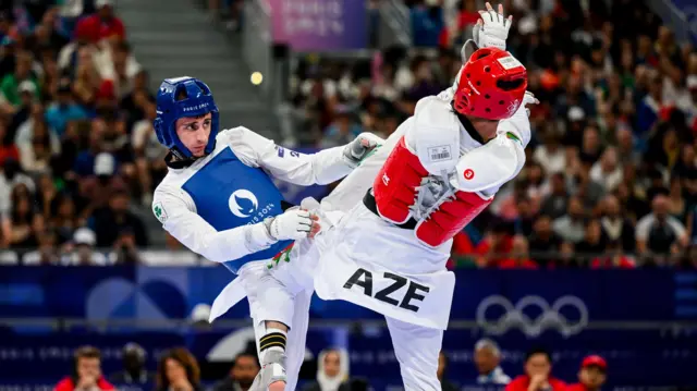 Ireland's Jack Woolley (right) is competing at his second Olympic Games