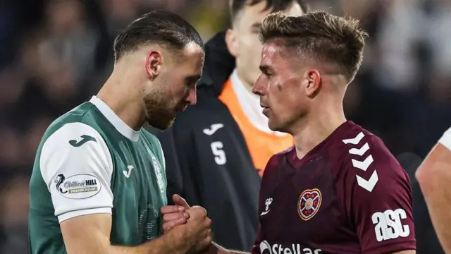 Martin Boyle and Cammy Devlin