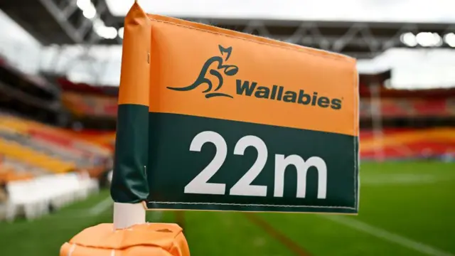 A flag at the Suncorp Stadium
