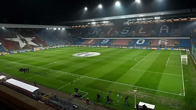 A general view of Synerise Arena in Krakow