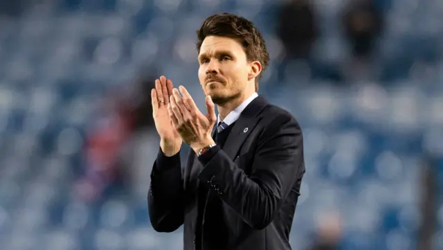 Rangers manager Danny Rohl