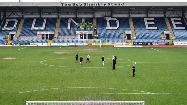 Dundee pitch inspection