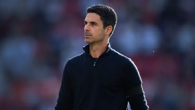 Arsenal manager Mikel Arteta
