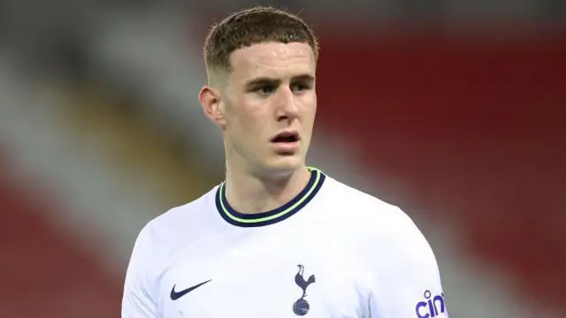 Alfie Dorrington in Spurs colours 