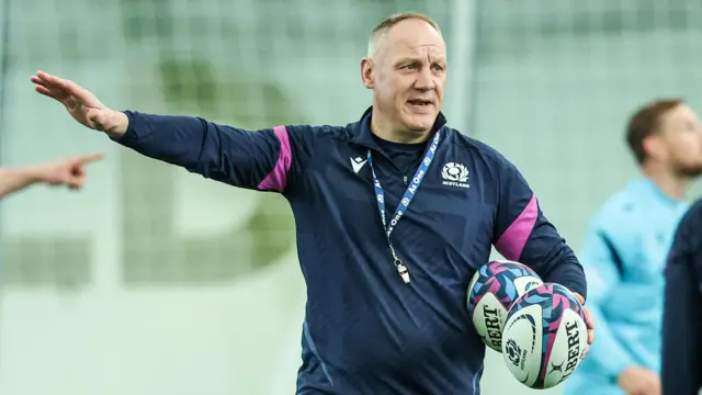 Scotland defence coach John Dalziel